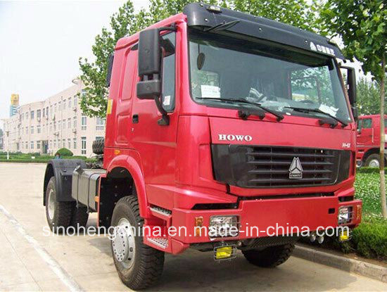 Sinotruk 336HP HOWO 4X4 All Wheel Drive Tractor Truck 