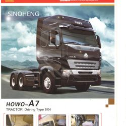 Sinotruk HOWO A7 Driving 6X4 10wheels Tractor Truck