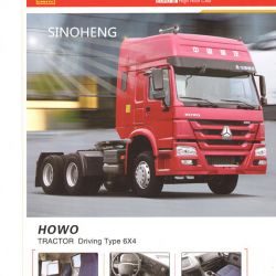 340HP Sinotruk HOWO Tractor Truck Driving 6X4 10wheels