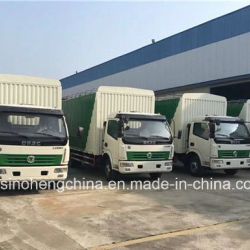 4X2 Dongfeng DFAC 120HP 6-7t Van Box Truck Cargo Truck