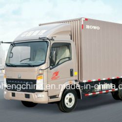 8t Sinotruk HOWO 154HP Light Van Box Truck Lorry Truck