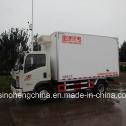 Hot Sale Sinotruk HOWO 129HP 3t Light Van Box Truck