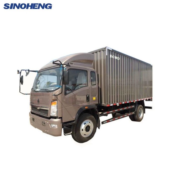 Sinotruk HOWO Cargo Truck Price 5 Ton Van Truck 