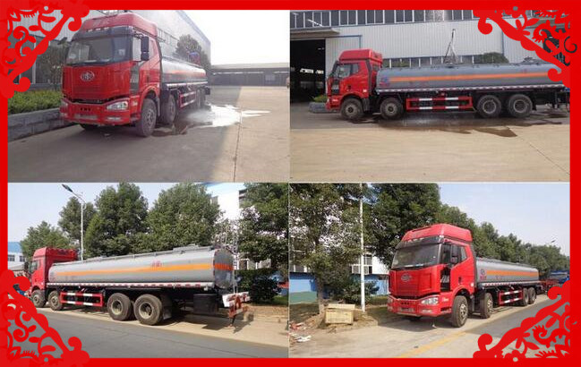 350HP 8X4 25000L Oil Tank Truck for Sale 