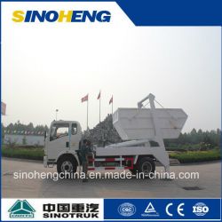 China Sinotruk Small Garbage Truck Skip Loader