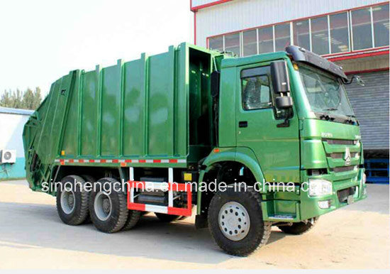 HOWO 6X4 Garbage Truck 16m3 Compressor Garbage Truck 