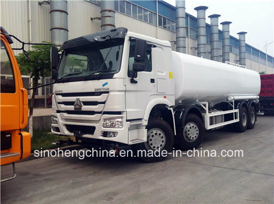 Hot Sale 25m3 HOWO Water Tank Truck/371HP 8X4 Sprinkling Truck 