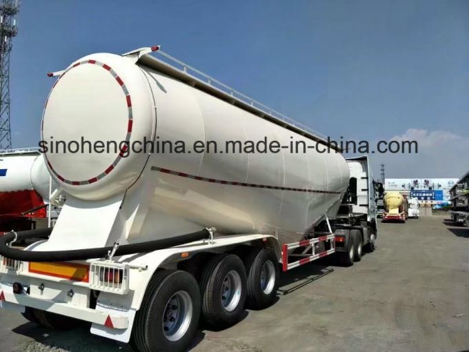 China Factory Price Bulk Cement Tanker Semi Trailer for Sale 