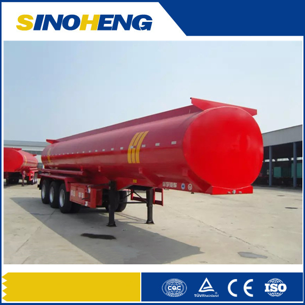 China Qualified Tri-Axle Low Price Fuel Tanker Transport Semi Trailer 