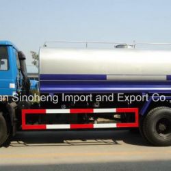 Dongfeng 4X2 Water Tanker Truck Water Bowser 190HP for Sale