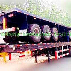 Factory Selling 3 Axles Container Semi Trailer for Sale