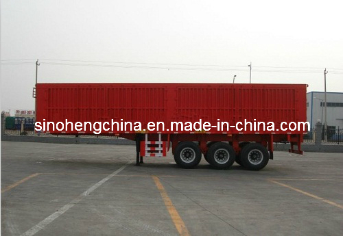 Good Quality Box Cargo Semi Trailer 3 Axles 