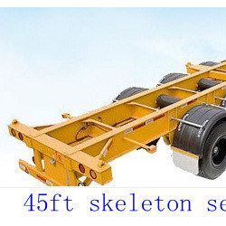 45ft Skeletal Semi Trailer with Skeleton Suspension