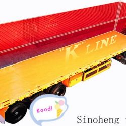 40ft 3axles Good Price Flat Bed Semi Trailer