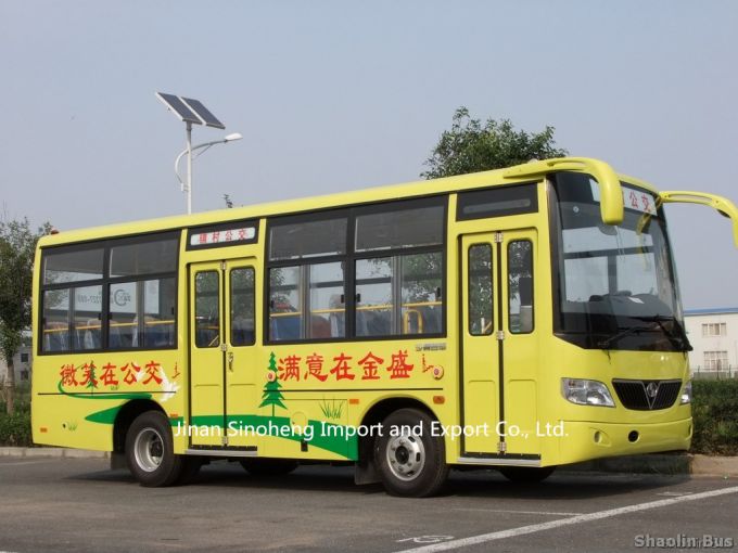 Hot Sale Shaolin 27-31seats 7meters Length Front Engine Bus 