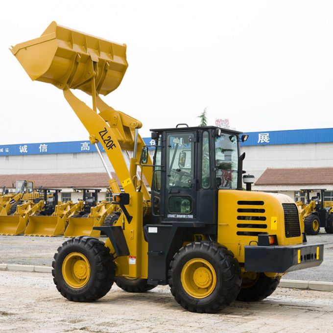 2 Ton /1.2m3/55kw Wheel Loader, Loaders (ZL20F) 