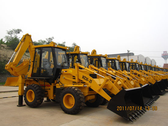 2.5 Ton/1 M3/74HP Backhoe Loader, Backhoe Wheel Loader (WZ30-25) 