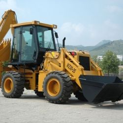 2.5 Ton/1m3/74kw Backhoe Wheel Loader, Backhoe Loader (WZ30-25) Cummins