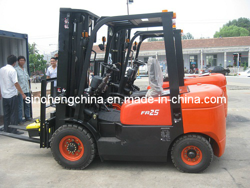 2.5 Ton Diesel Forklift Truck with Competitive Price Sh25fr 