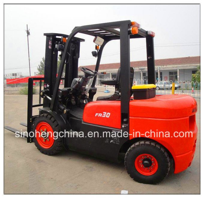 Sh30fr 3 Ton Lift Equipment Diesel Engine Forklift Truck 