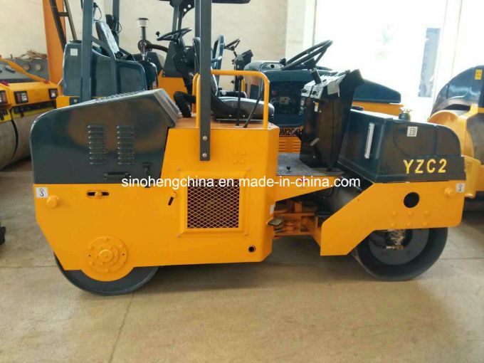 Soil Road Equipment Mini Roller Compactor 2 Ton Yzc2 