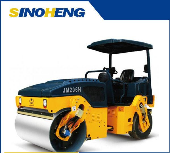 6 Ton Factory Price New Light Vibratory Road Roller Jm206h 