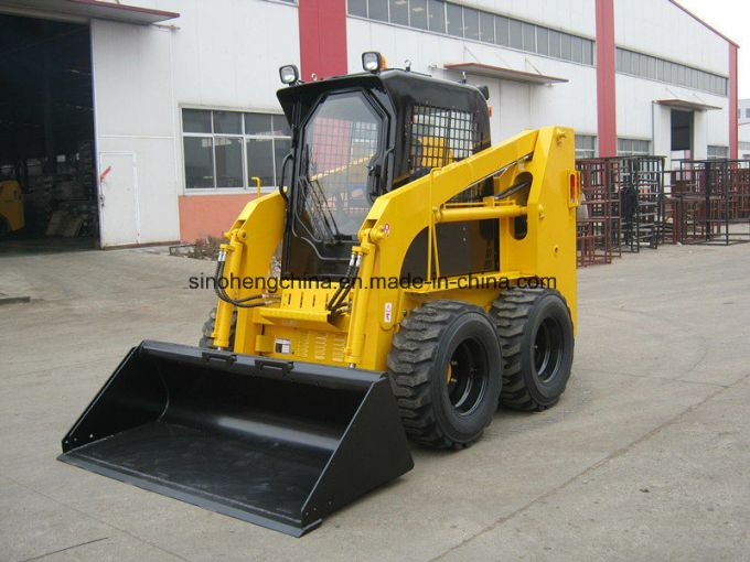 850kg 55kw 0.5m3 Skid Steer Loader with Ce Jc65 