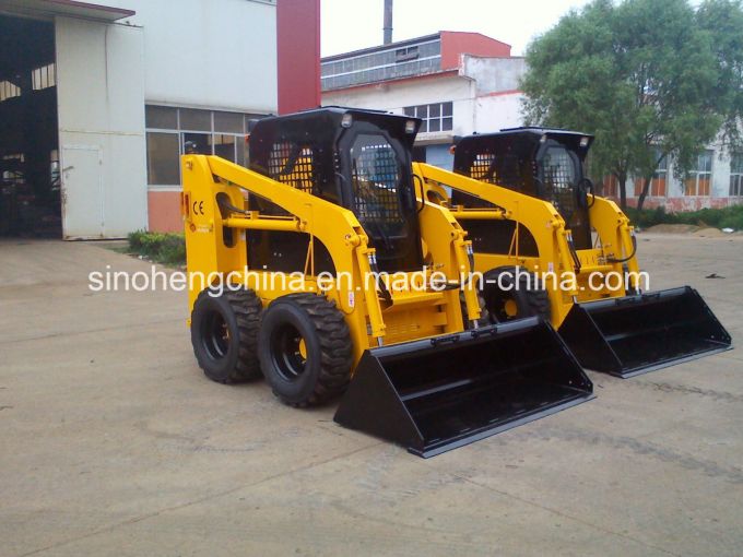 Jc95 with Ce 1.2ton 70kw 0.55m3 Skid Steer Mini Loader 