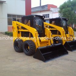 Jc95 with Ce 1.2ton 70kw 0.55m3 Skid Steer Mini Loader