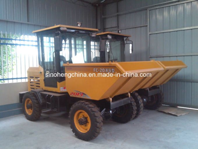 3000kg Mini hydraulic Site Dumper Loader Truck for Sale FC-30 