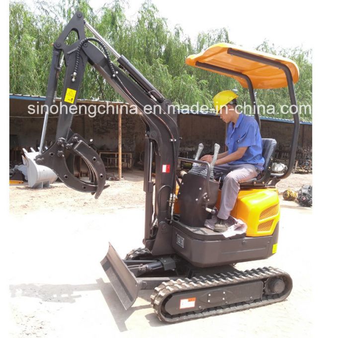 1.6 Ton Mini Crawler Excavator Attachments with Grab Xn16 