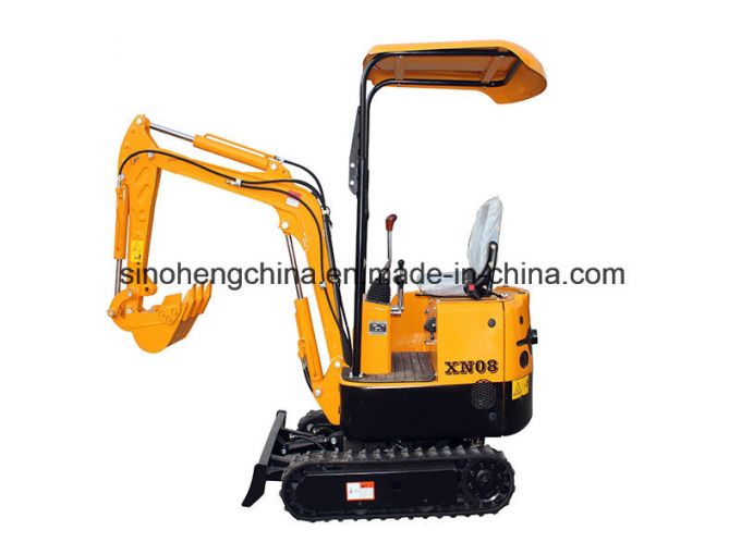 for Sale Hydraulic Mini Crawler Digger with Good Quality Xn08 