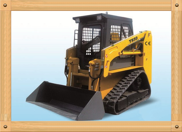 CE Crawler Skid Steer Loader for Sale Ts50 