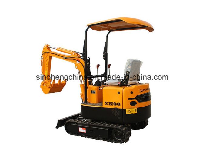 Mini Digger Crawler Excavator for Farmland Xn08 