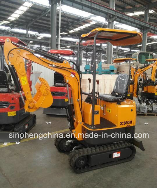 Factory Price Good Quality 850kg Mini Crawler Excavators Xn08 