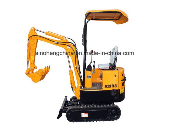 Mini Digging Machine 850kg Garden Crawler Excavators Xn08 