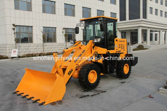 70HP 0.55m3 1.5 Ton Small Loader, Mini Wheel Loader 