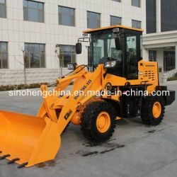 70HP 0.55m3 1.5 Ton Small Loader, Mini Wheel Loader