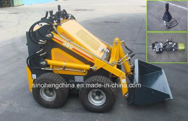 Wheel Type Skid Steer Loader with Competitive Price 200kg Hy380 