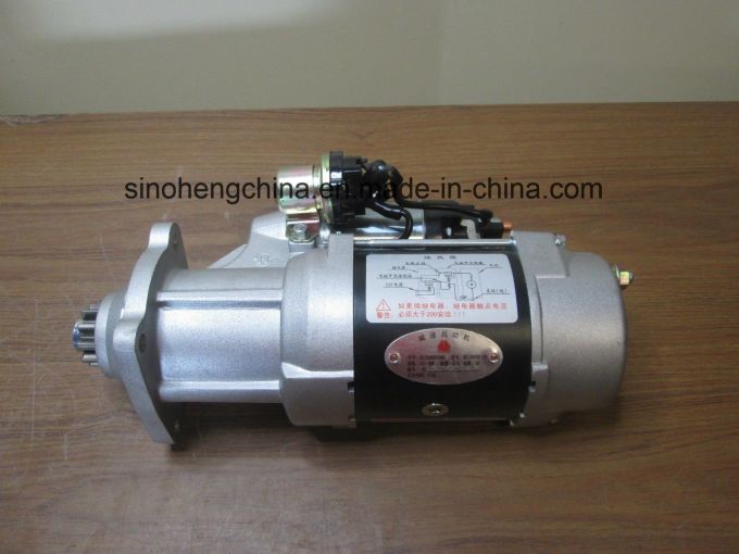 Sinotruk Parts HOWO Truck Reducer Starter Motor Hg1500090098 Qdj2943b-10L 24V 