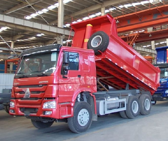 HOWO 6X4 Load 40 Ton 375HP Tipper Truck 