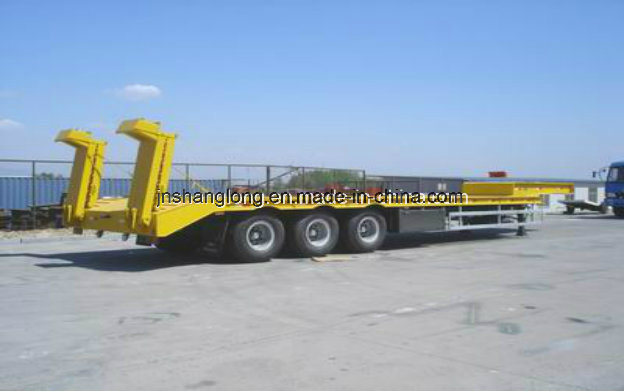 40 Ton Three Axle Low-Plate Semi-Trailer 