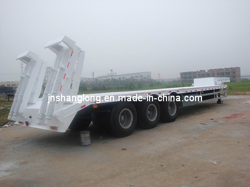 Low Price Low Plate Semi-Trailer /3 Axles Trailers 