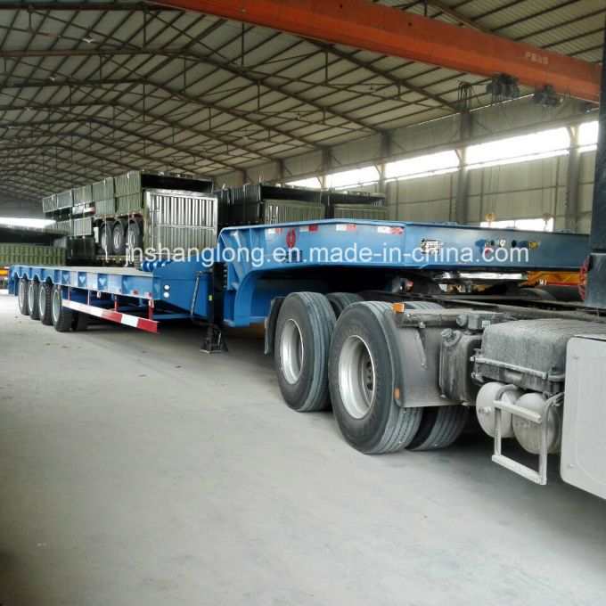 60-80t 4 Axle Truck Trailer 