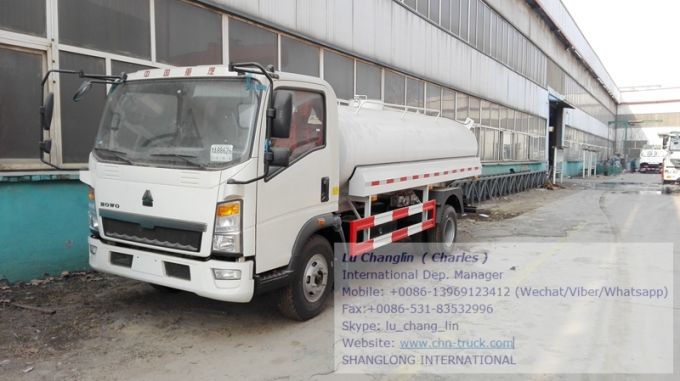 HOWO 4X2 10000L Water Truck 