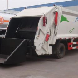 China 4X2 5cbm Compressed Garbage Truck with 120HP