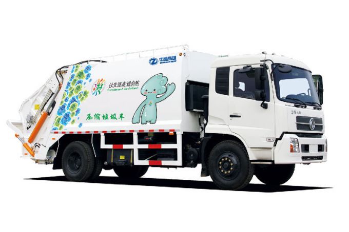 High-End China Compressed Garbage Truck 