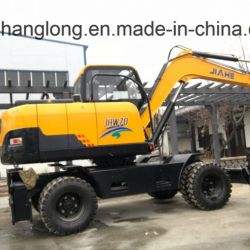 China 8 Tons Wheel Excavator Hot Sale