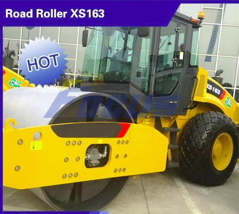 Xs163j Hot Selling Road Roller 16t Single Drum Vibratory Roller 