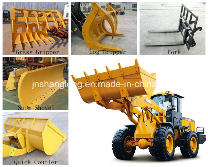 3 Ton Wheel Loader with 2 Cbm Bucket 